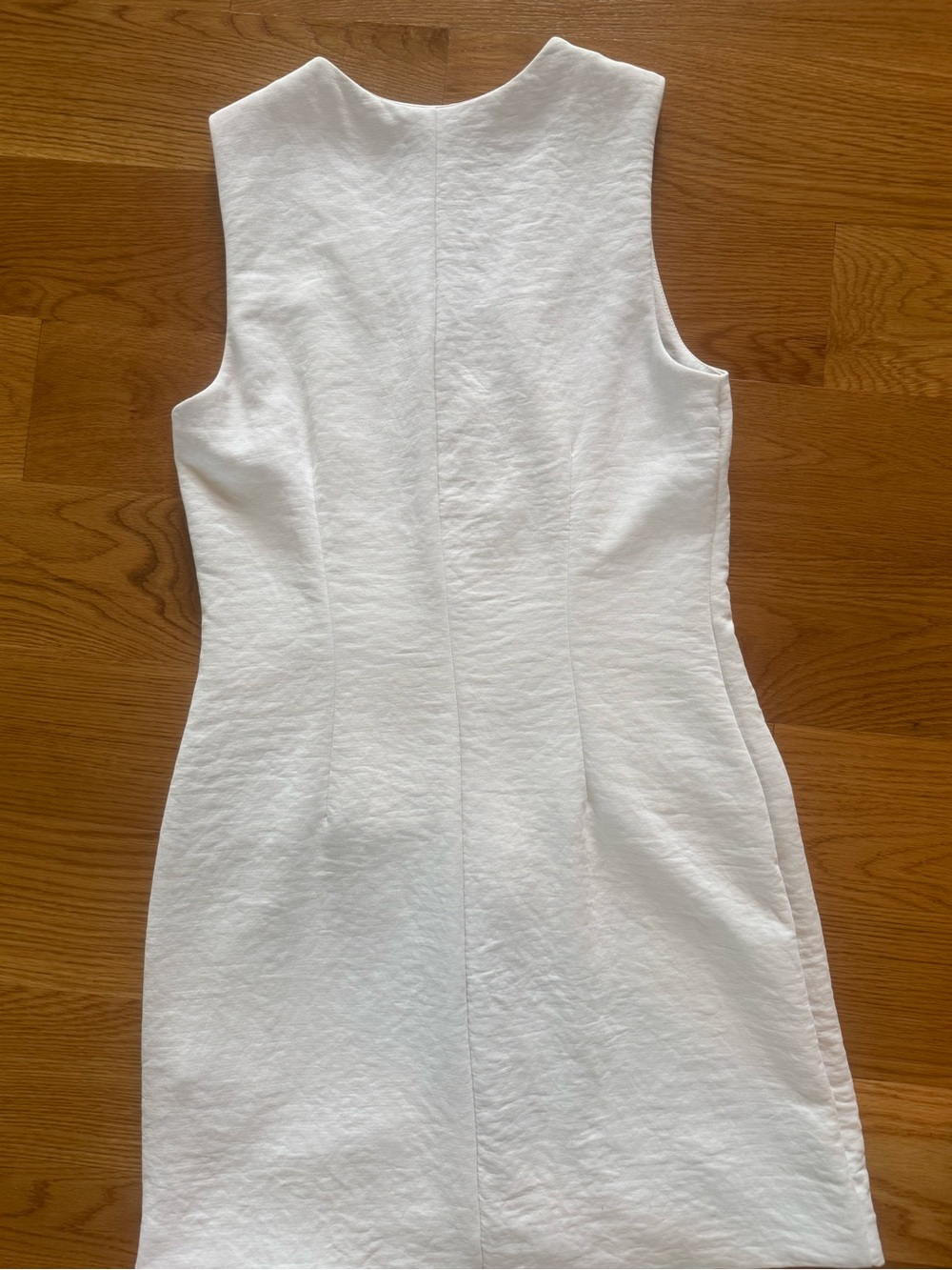 Abercrombie & Fitch Off White Button-Front Dress - Picture 4 of 4